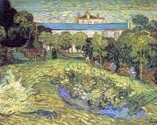 文森特 威廉 梵高 : 多比尼的花园和黑猫